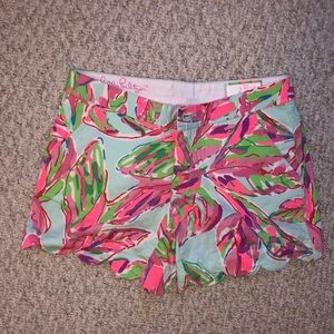 Lilly Pulitzer Scalloped Shorts